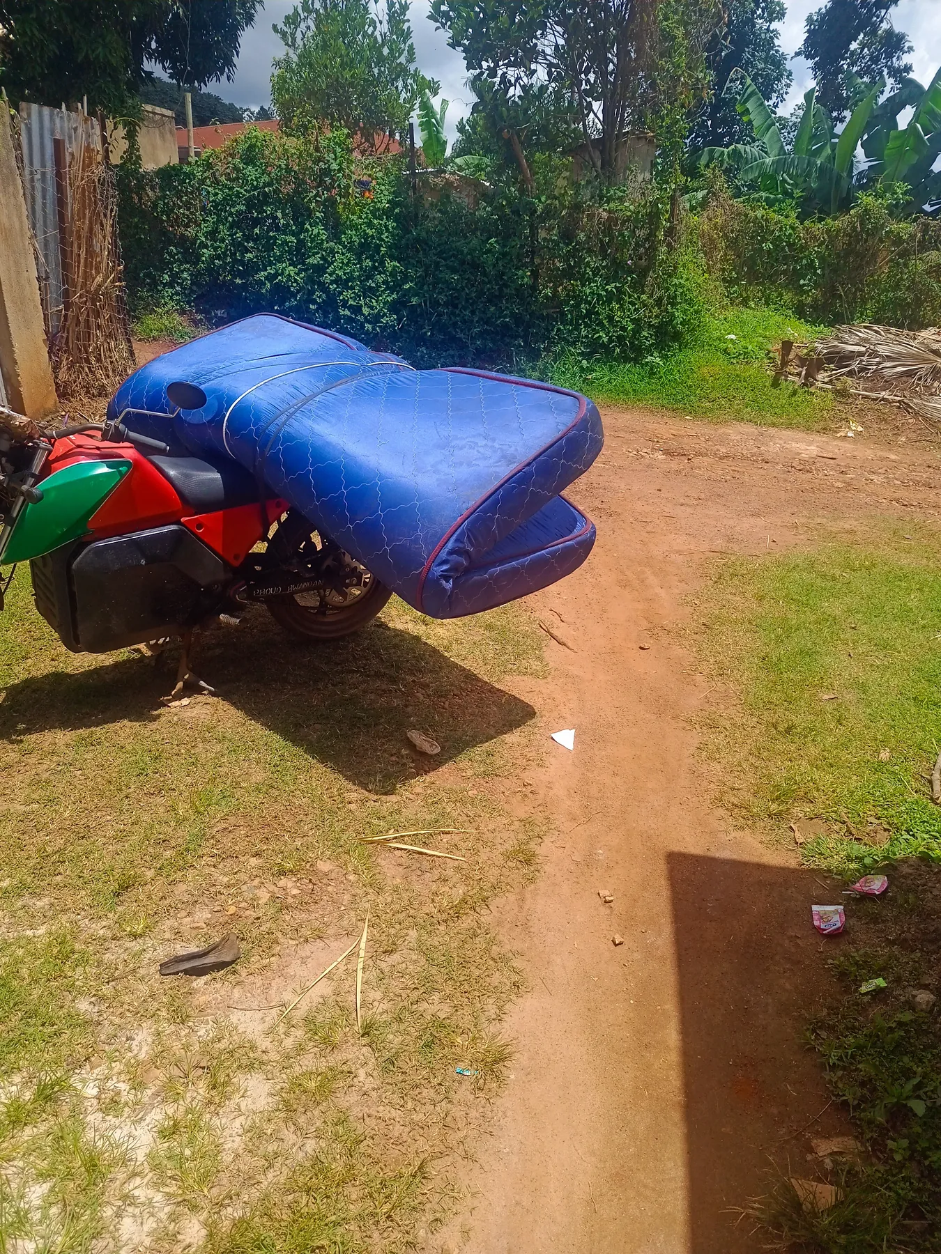 Blue mattresses donated to help young ones sleep well